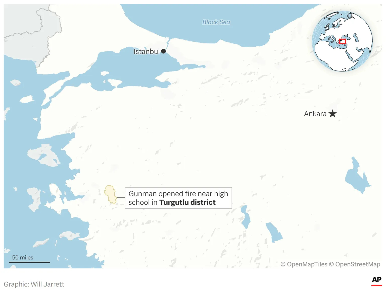 Manisa, Turkey High School Shooting: 11 Students Injured, Suspect Detained